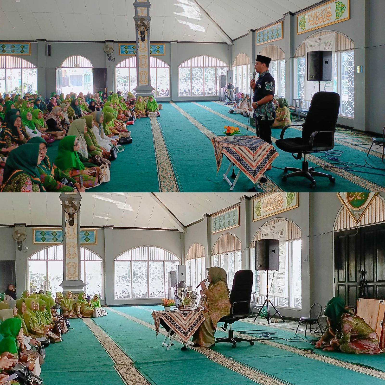 pengajian-muslimat-di-masjid-abdurrahman-bin-auf